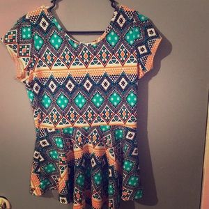 Aztec Peplum